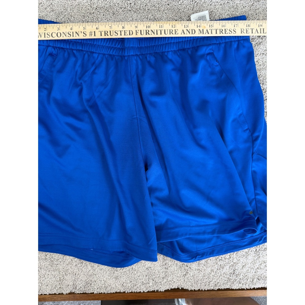 Adidas Training Axis Shorts Mens Royal Blue 7 Inch Inseam Regular Fit New